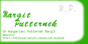 margit putternek business card